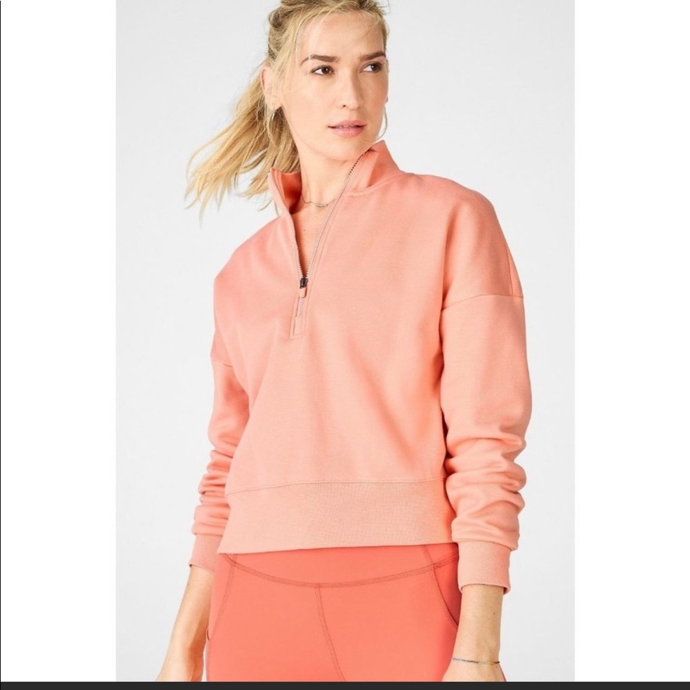 FABLETICS MOCK NECK PULLOVER